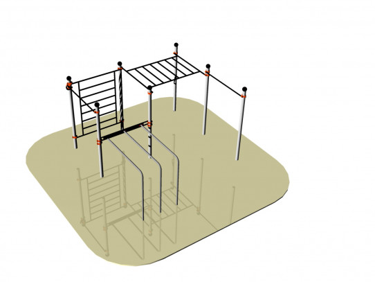 Afrodita estructura de Street Workout-Calistenia