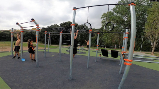 Anillas street workout calistenia