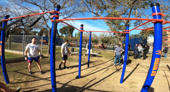 Apolo estructura de Street Workout-Calistenia