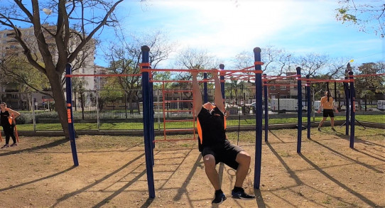 Apolo estructura de Street Workout-Calistenia