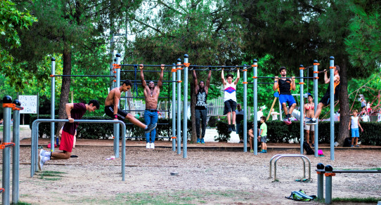 Área 1 Street Workout calistenia