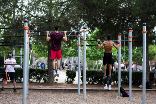 Àrea 21 Street Workout Calistenia