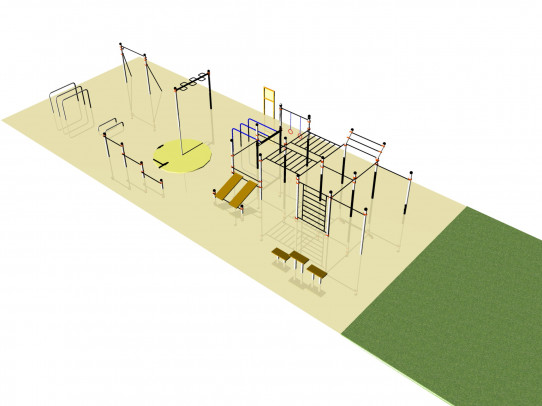 Area 25 Street Workout calistenia