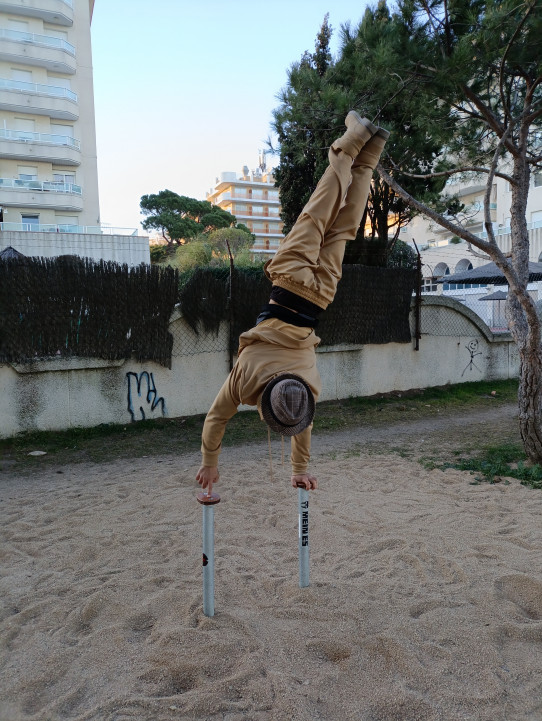 Balance Pulls Street Workout Calisthenics