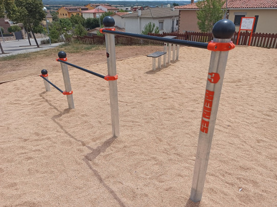 Bars à trois temps Street Workout Calisthenia