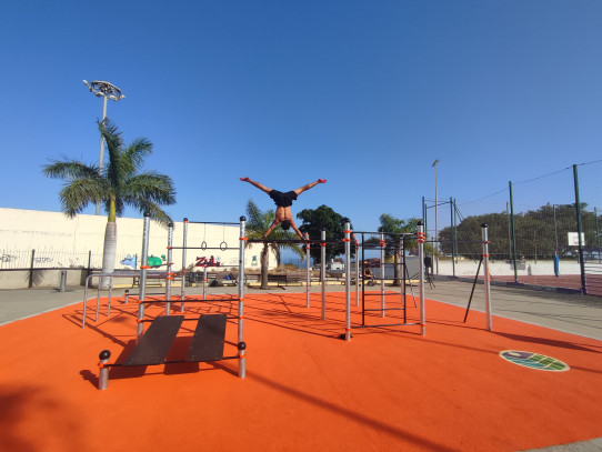 Kronos estructura de Street Workout-Calistenia