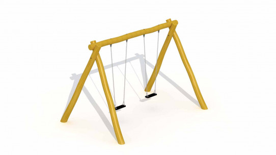 Large robinia swing