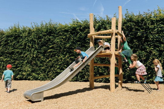 Open play tower