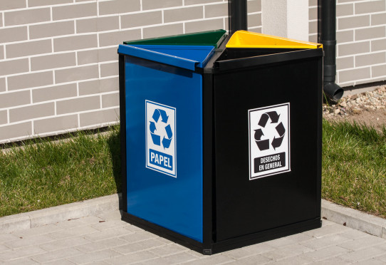 Poubelle de recyclage de Denver