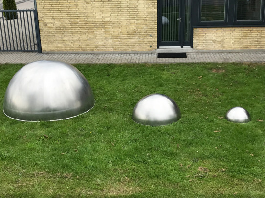 Stainless steel dome