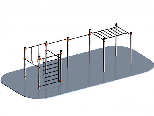 Structure de Vulcano de Street Workout-Calisthenia