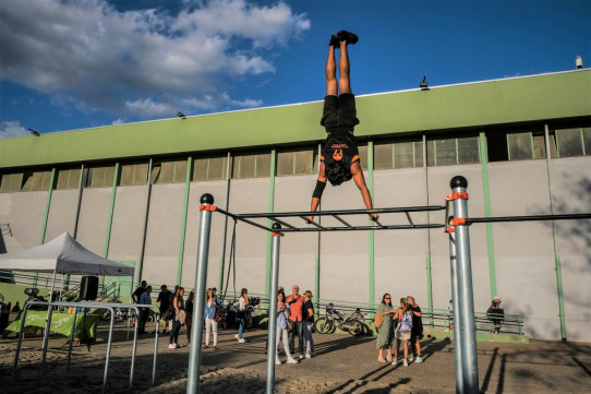 Structure de Vulcano de Street Workout-Calisthenia
