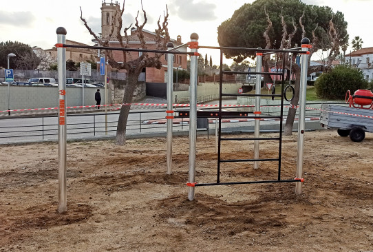 Teseo estructura de Street Workout-Cal·listènia