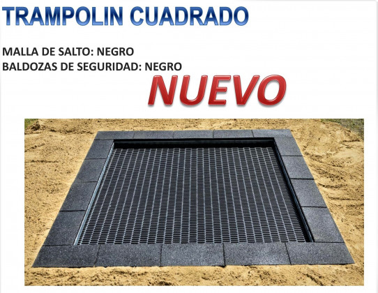 Trampolín cuadrado