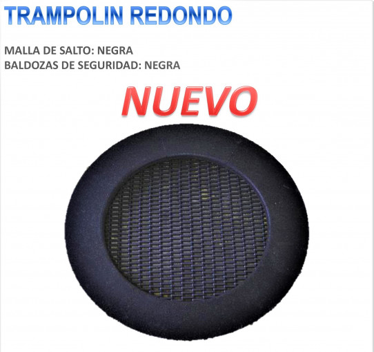 Trampolín redondo pequeño