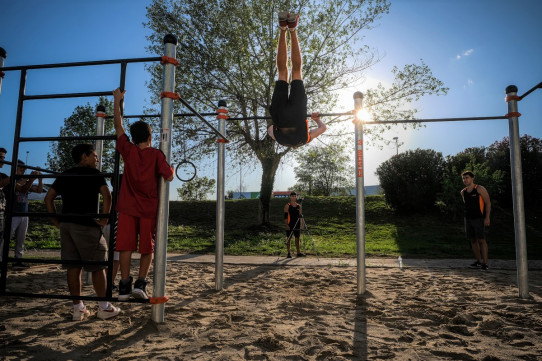 Vulcano estructura de Street Workout-Calistenia