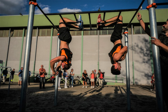 Vulcano estructura de Street Workout-Calistenia